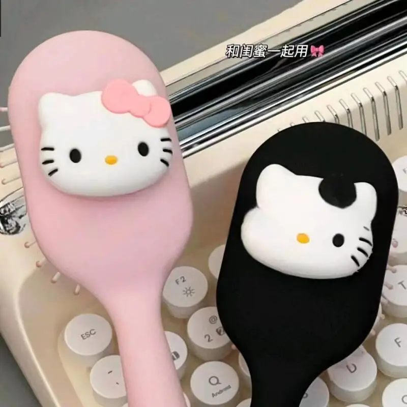 Hair Care In Japan - Anime Hellokitty Luftkissenkamm Tragbarer Cartoon-Kamm Haarpflege