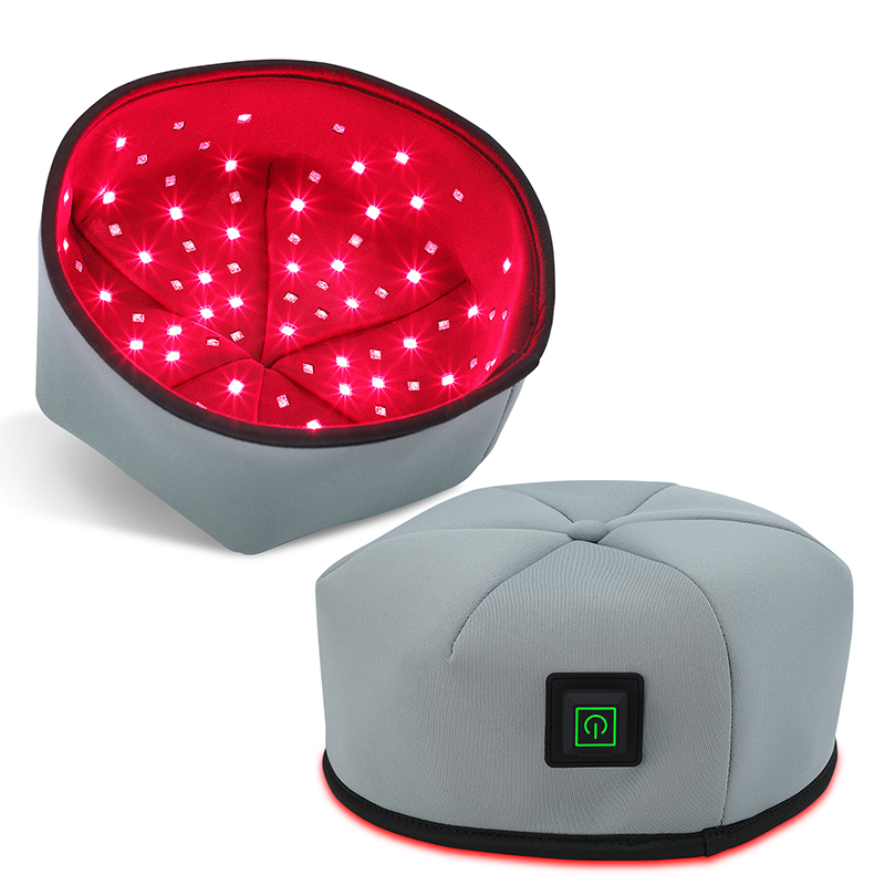 Hair Care Basic - Rotlichttherapiegerät, Behandlungshut, Nahinfrarot-LED-Helm für Haarwachstum, Mütze,