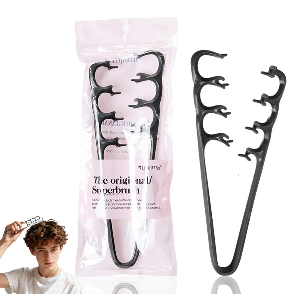 Detangling Wide Comb - Volumen-Texturkamm Salon-Weitzahnkamm für Haarstyling Flauschiger Lockenkamm
