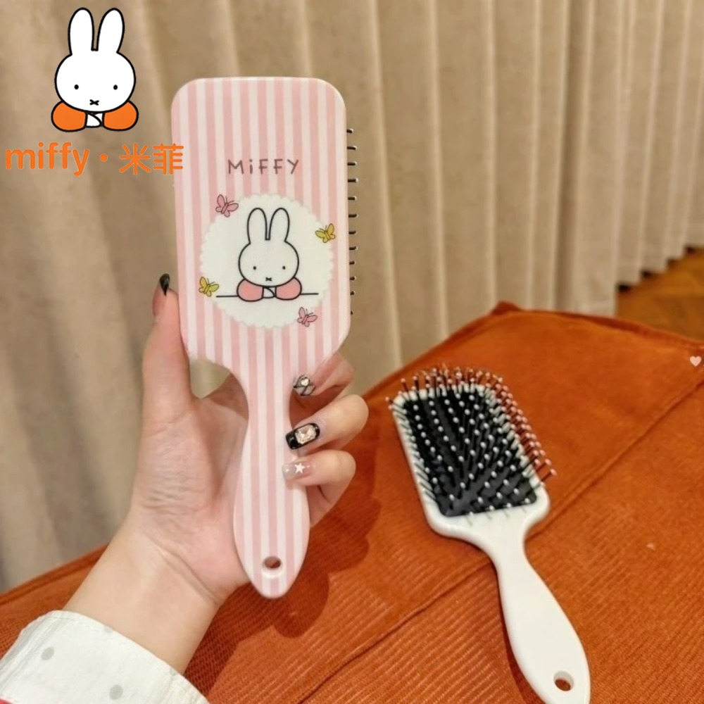 Hair Care In Japan - Miffy Niedlicher Luftkissen-Haarkamm Weiche Massage-Kopfhautpflege Antistatische