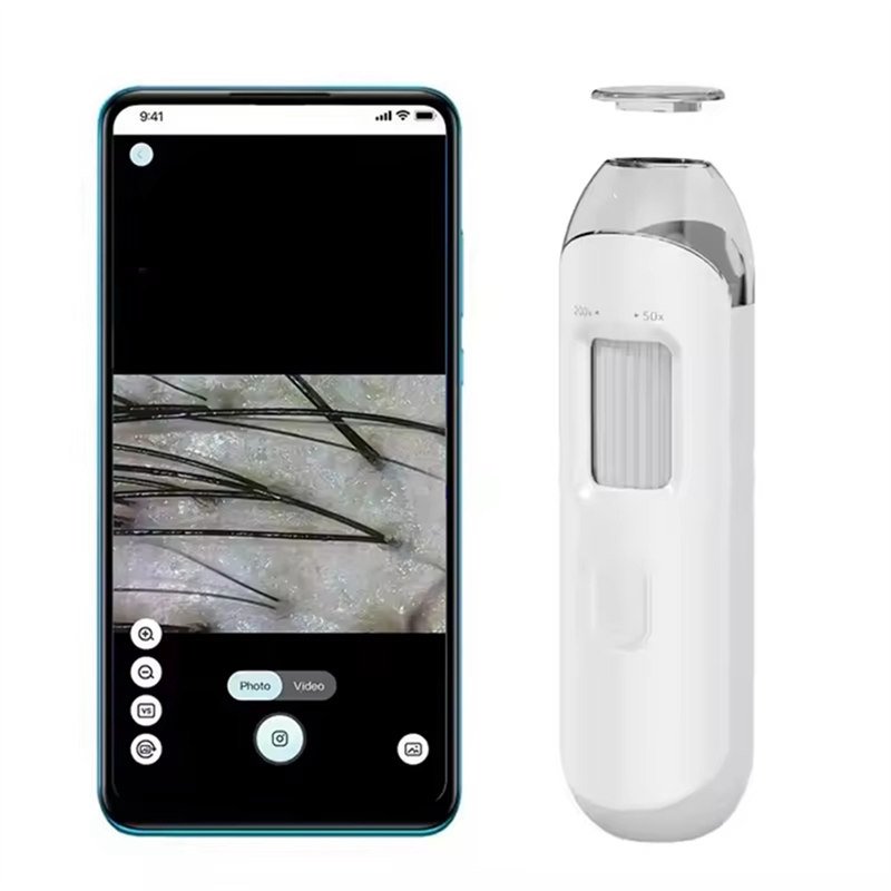 Hair Porosity Test - Professioneller Hautgesundheitsanalysator, Elektronendermatoskop – digitale Kopfhautkamera