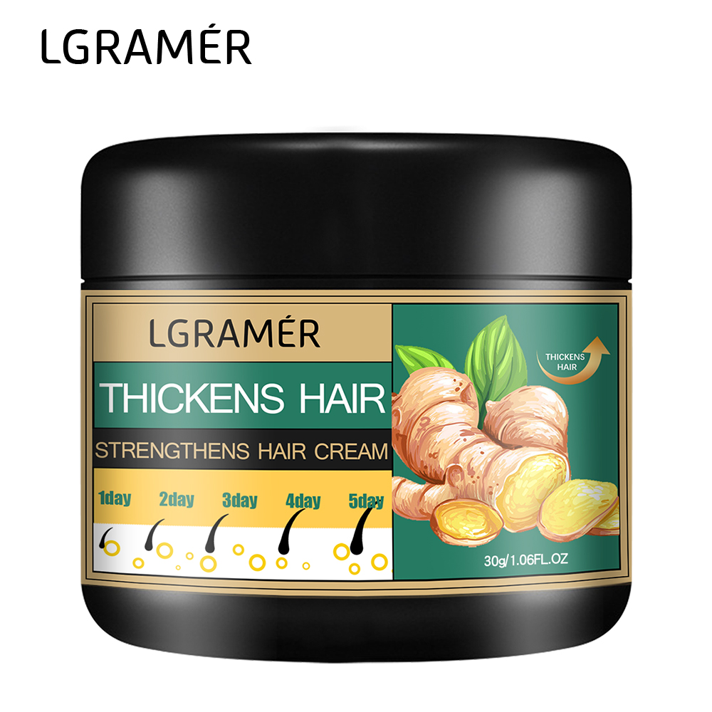 Hair Care Cream - Ingwer-Haarcreme, Tiefenreinigung, fördert das Haarwachstum, lindert