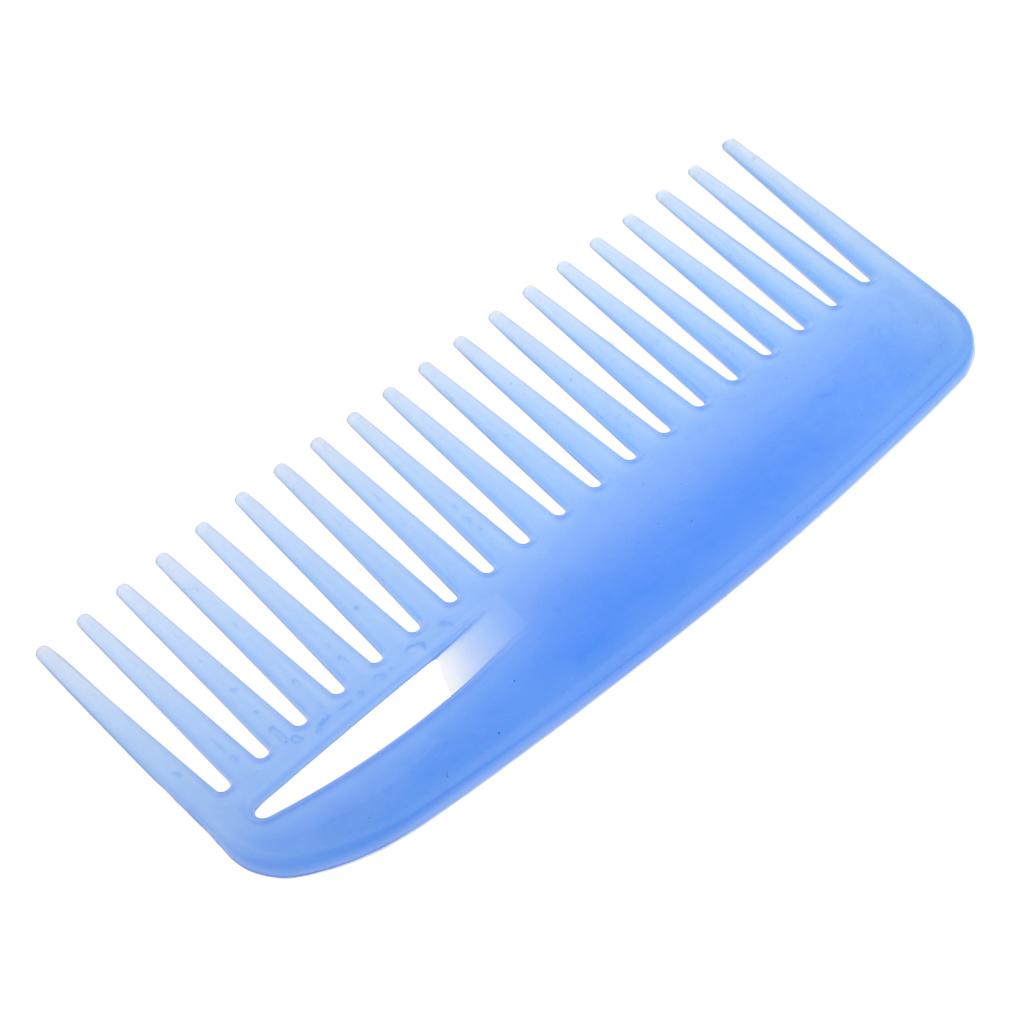 Detangling Wide Comb - Hitzebeständiger Breitzahnkamm Entwirrungskamm Antistatische Plastik-Haarbürste für