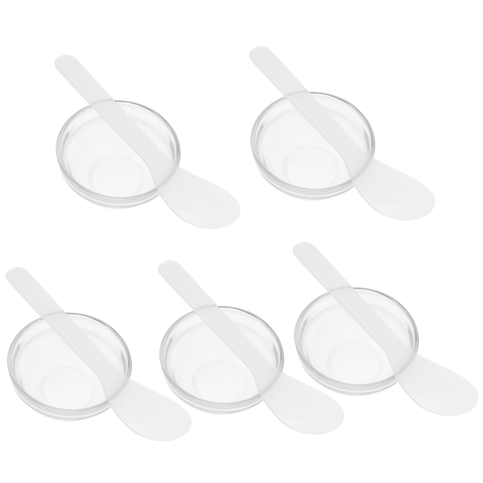Hair Care Oil - 1 Set Ätherische Öl-Schüssel, Glas-Gesichtsmasken-Mischschüsseln, Langlebiges
