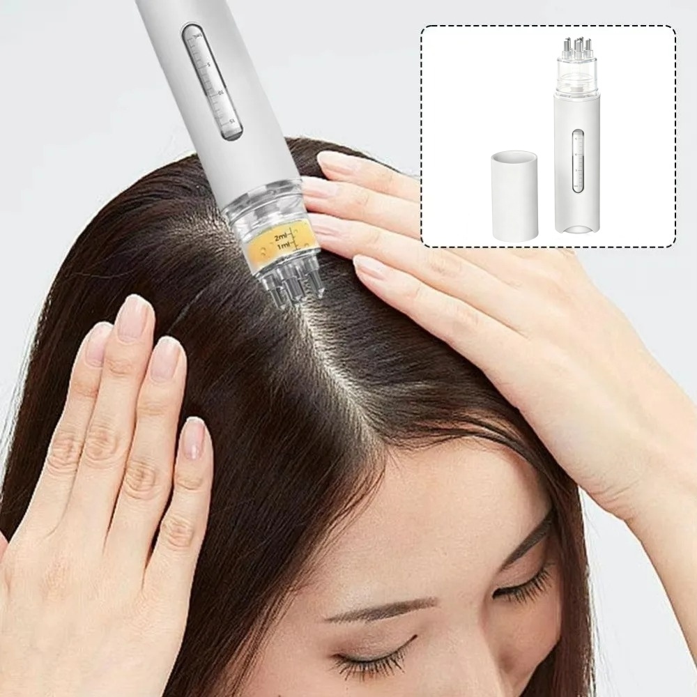 Hair Care Oil - Haaröl-Applikator Kopfhaut-Massagekamm Flüssigkeitsführungskamm Mini-Kamm Ätherisches Öl