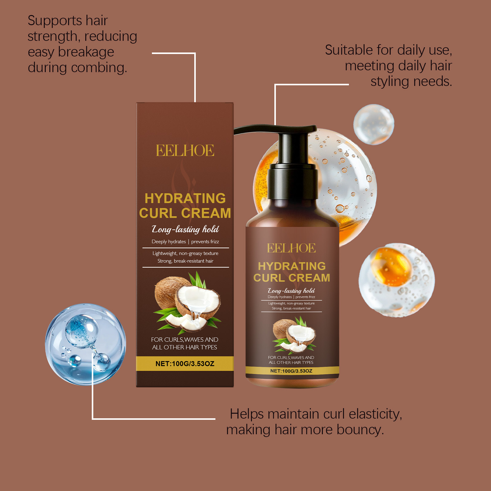 Locken-Styling-Creme für welli – Hair Care Cream Bewertung und Preis