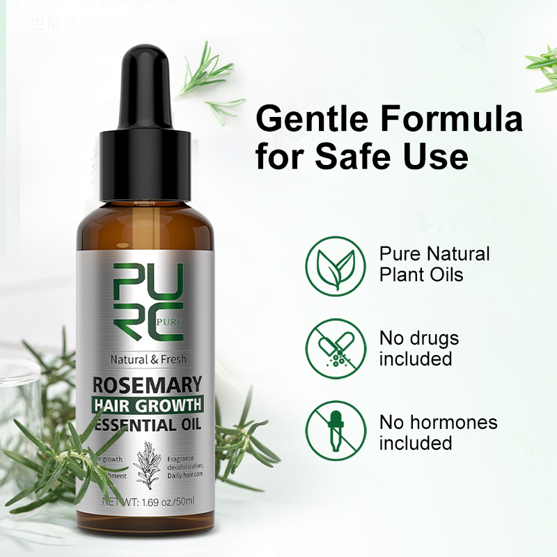 PURC Rosmarinöl für Haarwachst – Hair Care Vitamin E Bewertung und Preis