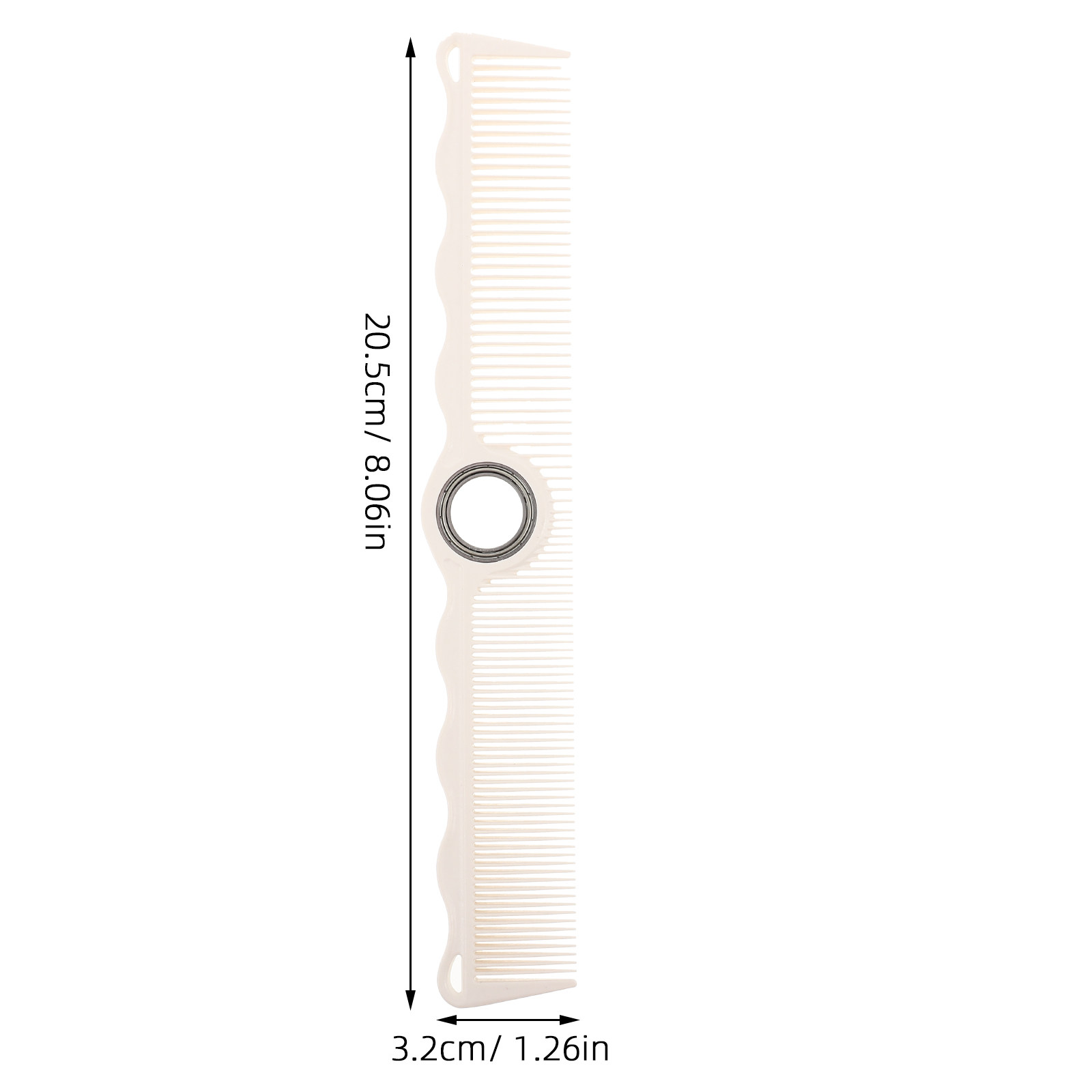 Drehbarer Friseurkamm mit fein – Detangling Wide Comb Bewertung und Preis