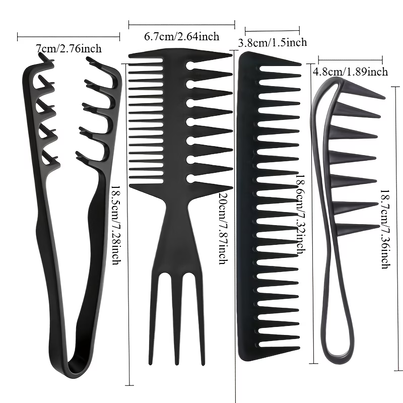 4-teiliges Styling-Kamm-Set fü – Detangling Wide Comb Bewertung und Preis