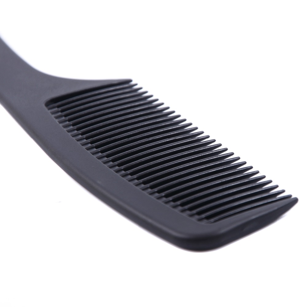 1PCS Zähne Schwarz Kunststoff  – Detangling Wide Comb Bewertung und Preis