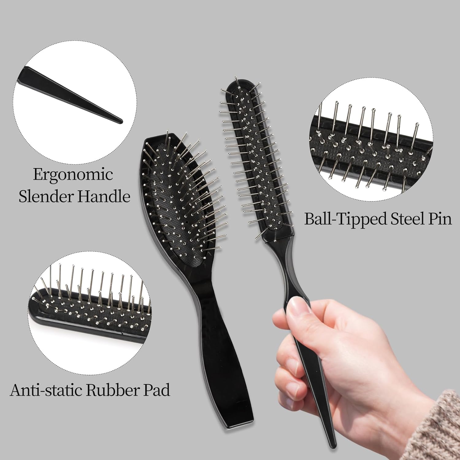 Perückenbürsten-Set, Schlaufen – Detangling Wide Comb Bewertung und Preis