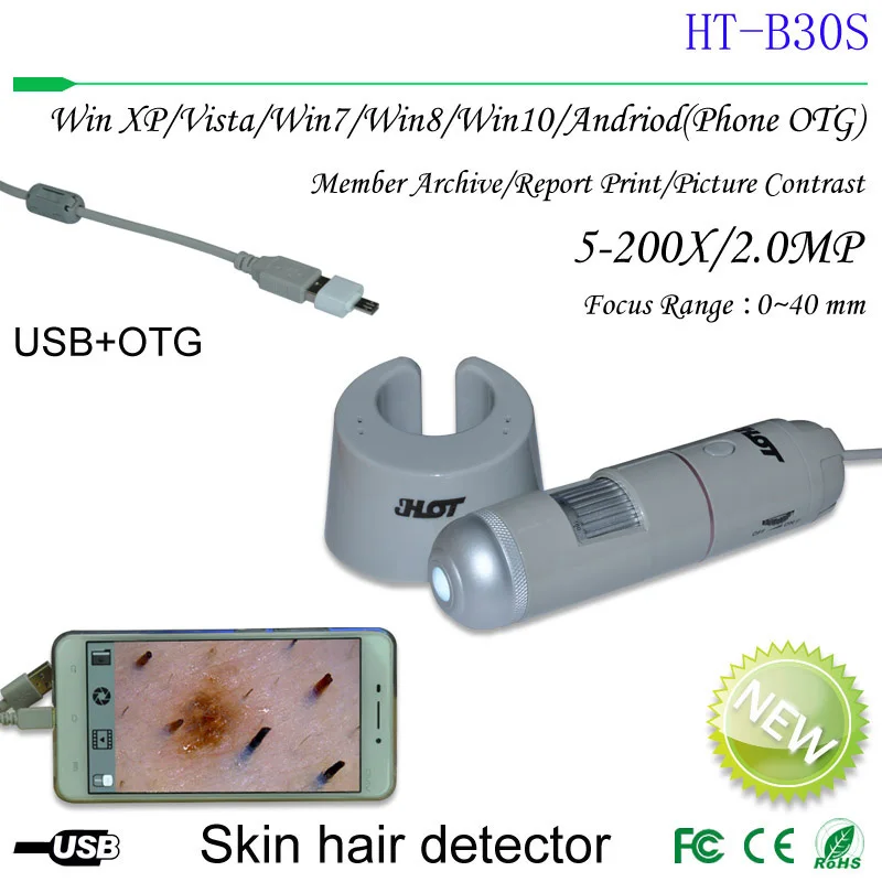 HT-B30S 5-200X Vergrößerung Tr – Hair Porosity Test Bewertung und Preis