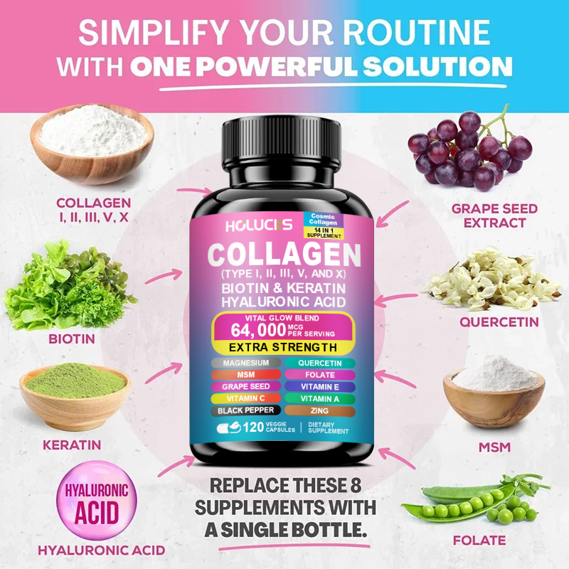 Kollagen-Kapseln mit Vitamin A – Hair Care Vitamin E Bewertung und Preis