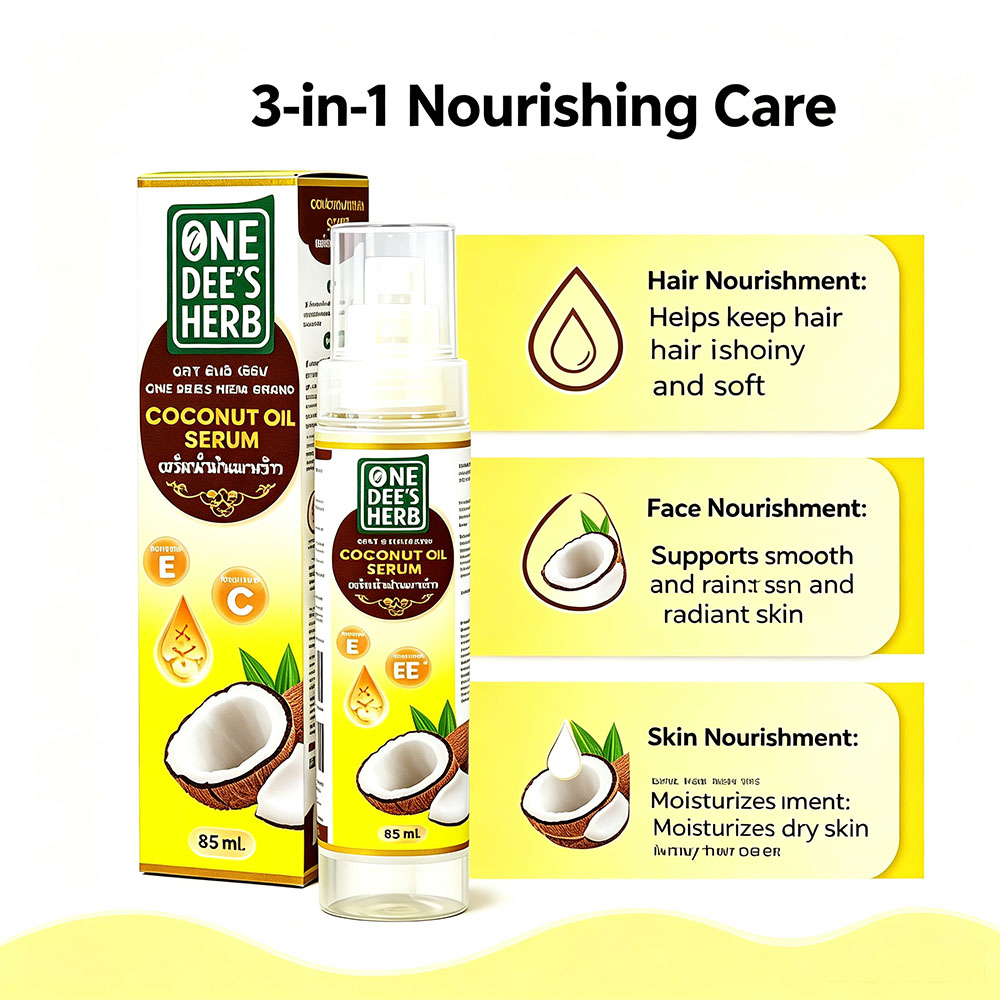 Thailand One Dee's Kräuter-Kok – Hair Care Vitamin E Bewertung und Preis