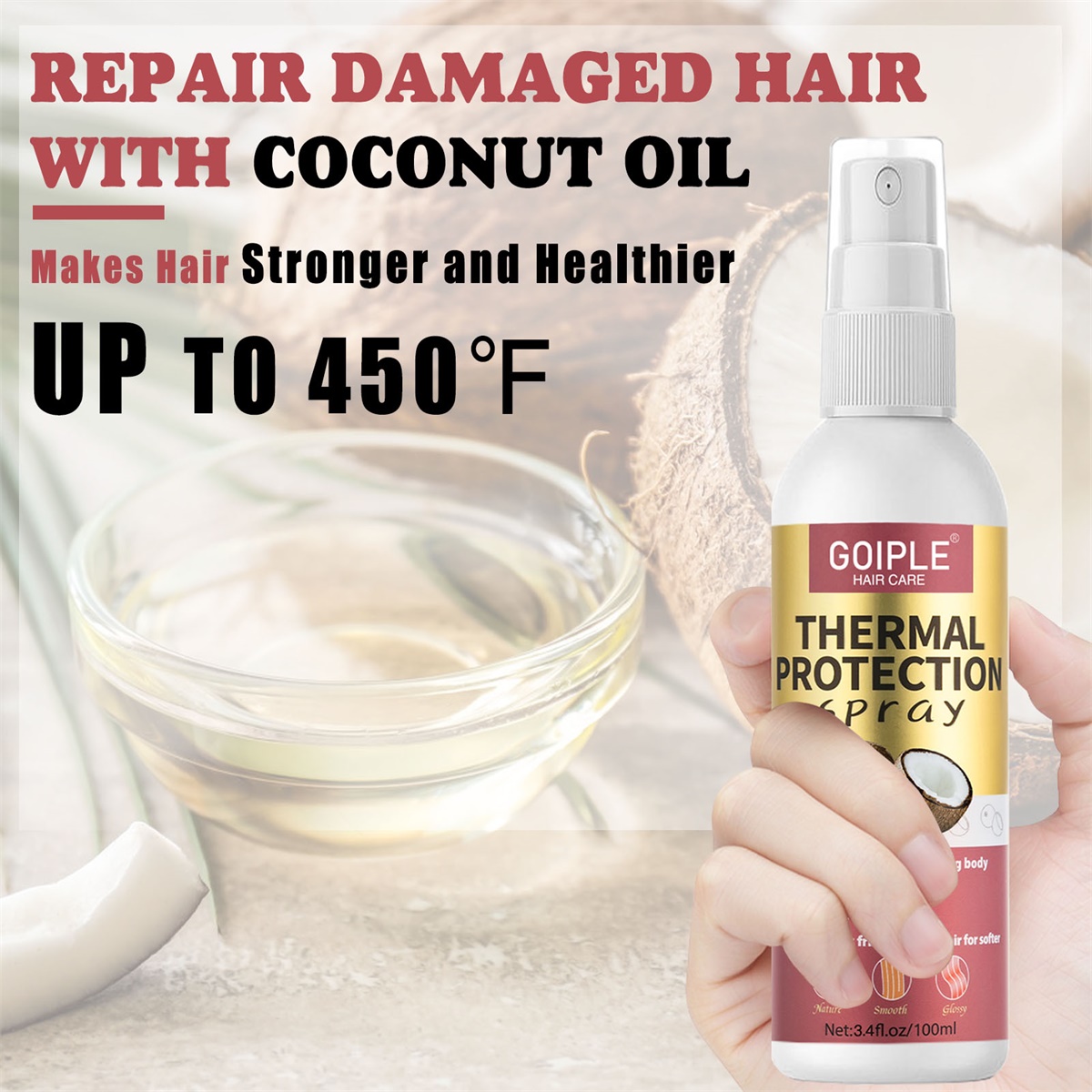 Haarpflege-Set zur Feuchtigkei – Hair Care Heat Protectant Bewertung und Preis