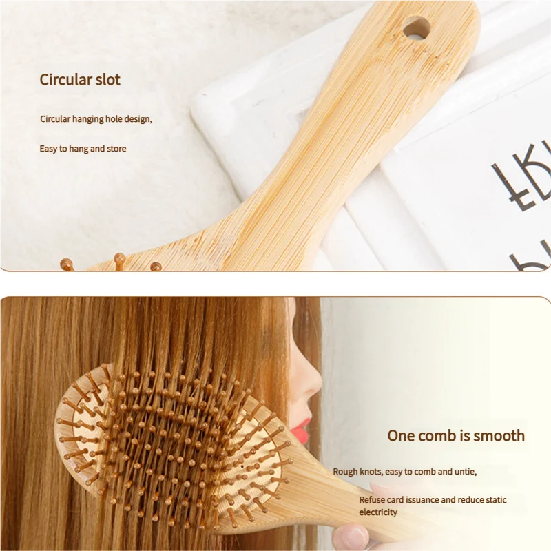 Bambus-Haarbürste für Damen, S – Detangling Wide Comb Bewertung und Preis