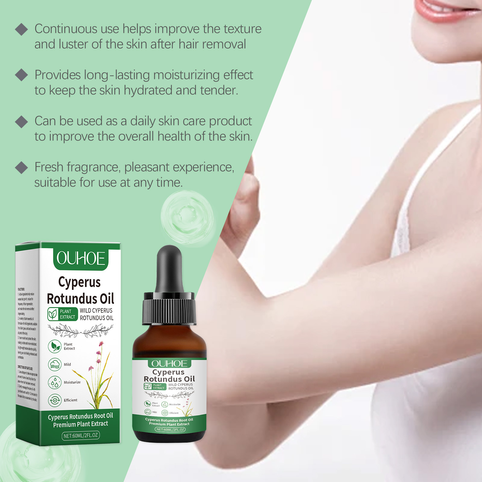 Natürliches Cyperus-Rotundusöl – Hair Care Cream Bewertung und Preis