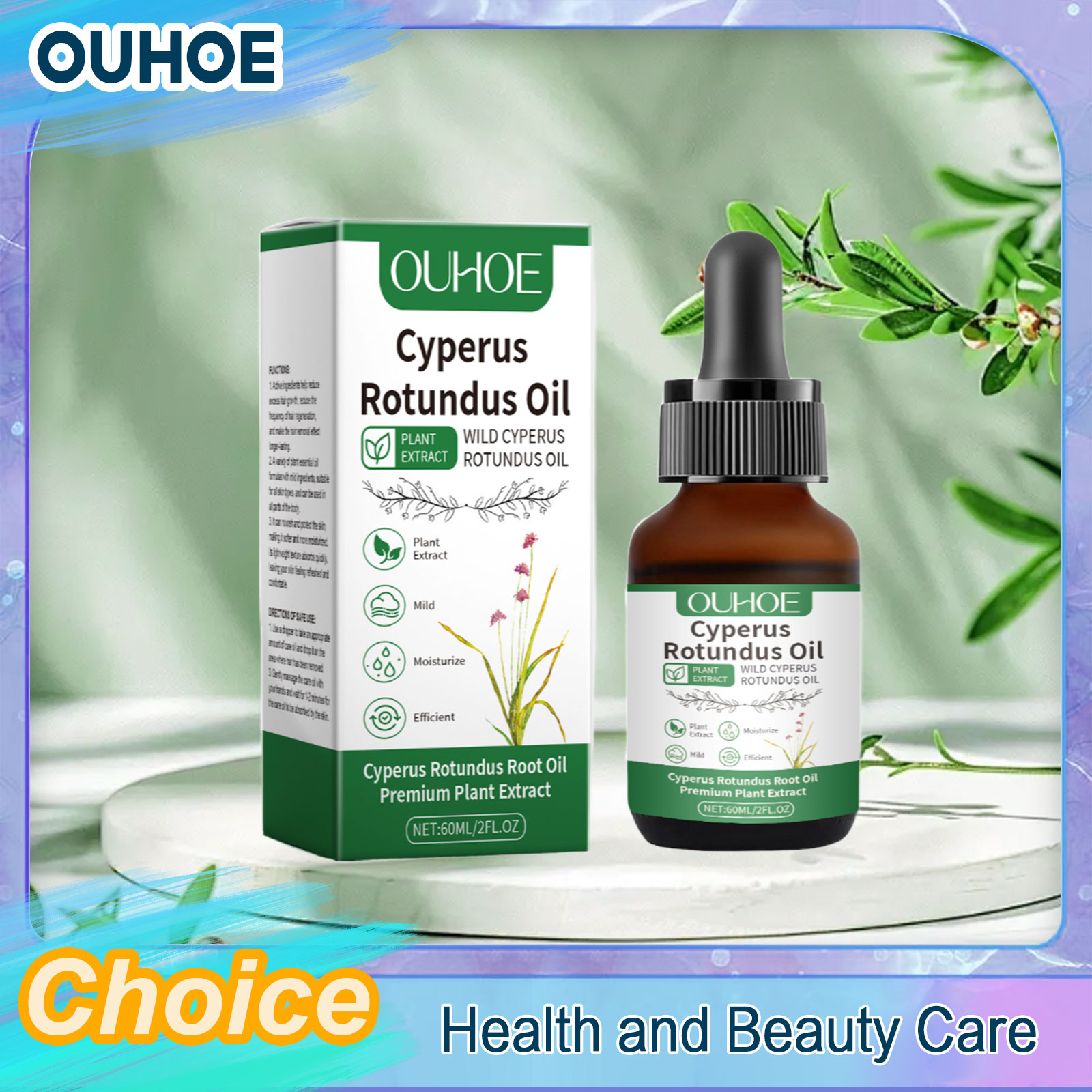 Natürliches Cyperus-Rotundusöl – Hair Care Cream Bewertung und Preis