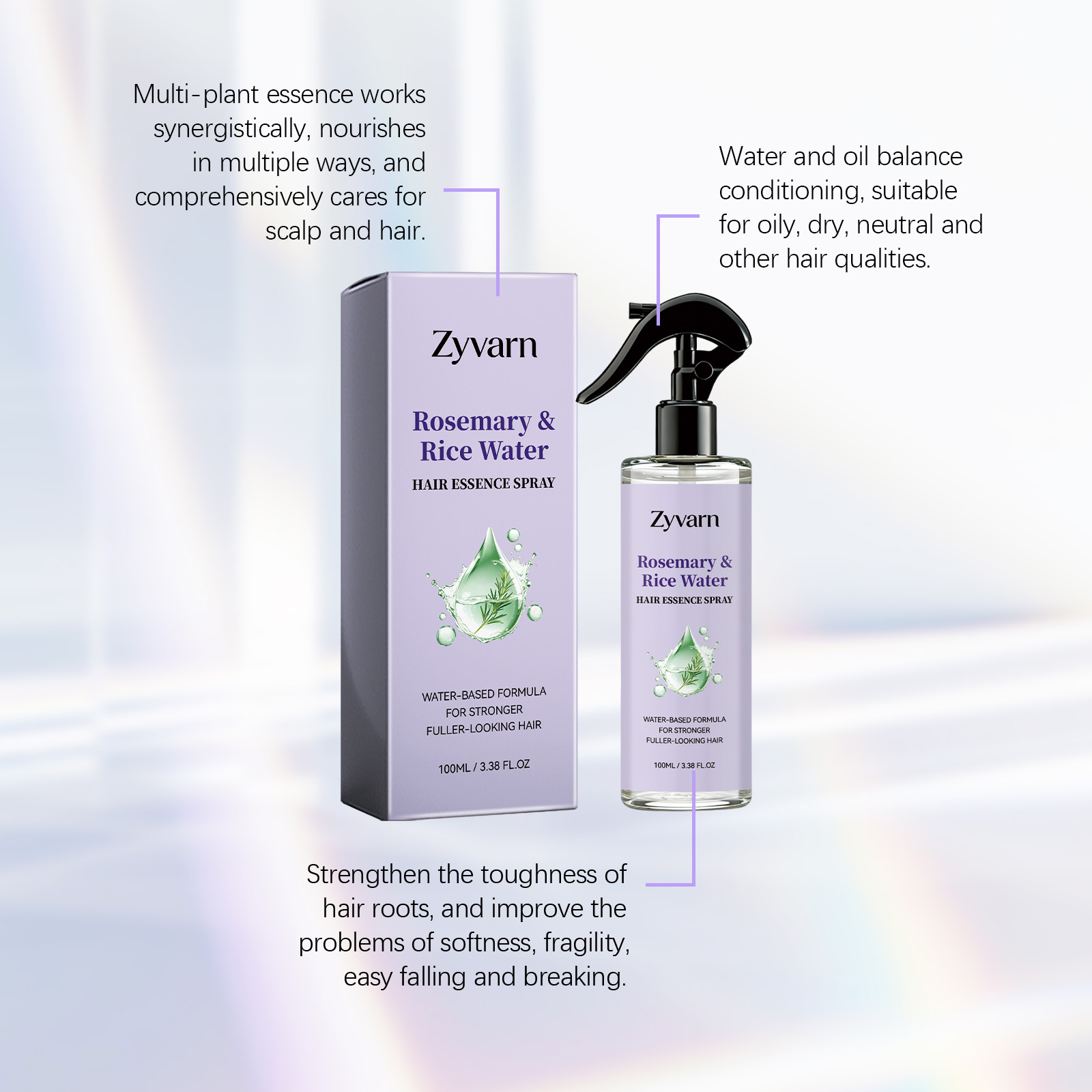 Rosmarin-Reiswasser Haarpflege – Hair Care With Rice Water Bewertung und Preis